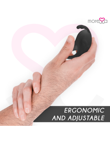 MORESSA BRAD PREMIUM SILICONE RECARGABLE NEGRO