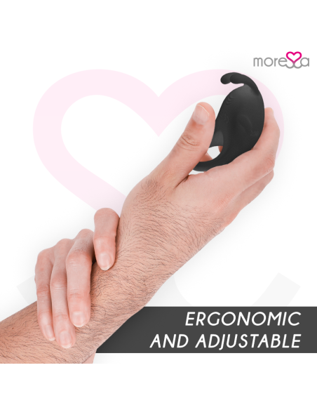 MORESSA BRAD PREMIUM SILICONE RECARGABLE NEGRO