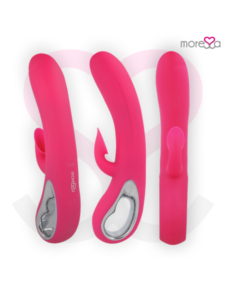 MORESSA DUSTIN ONDAS ESTIMULADORAS CLITORIAL Y POTENTE VIBRACIAN PREMIUM SILICONE RECARGABLE