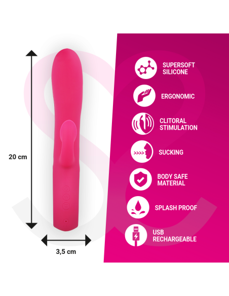 MORESSA DUSTIN ONDAS ESTIMULADORAS CLITORIAL Y POTENTE VIBRACIAN PREMIUM SILICONE RECARGABLE