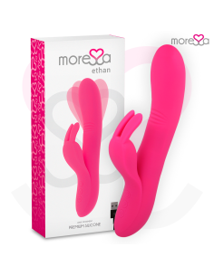 MORESSA ETHAN EFECTO WAVE MAS POTENTE VIBRACIAN PREMIUM SILICONE RECARGABLE