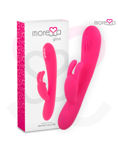 MORESSA GINO TICKLING VAGINAL PREMIUM SILICONE RECARGABLE