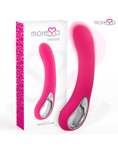 MORESSA NELSON MASAJEADOR PUNTO G PREMIUM SILICONE RECARGABLE