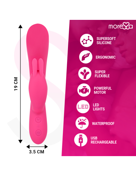 MORESSA TELMO TICKLING CLITORIAL PREMIUM SILICONE RECARGABLE