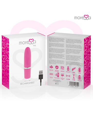 MORESSA IVY MASAJEADOR SIMULADOR LABIAL DE VIAJE ROSA