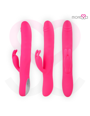 MORESSA SOMER ROTADOR PERLADO Y POTENTE VIBRACIAN SILICONA PREMIUM