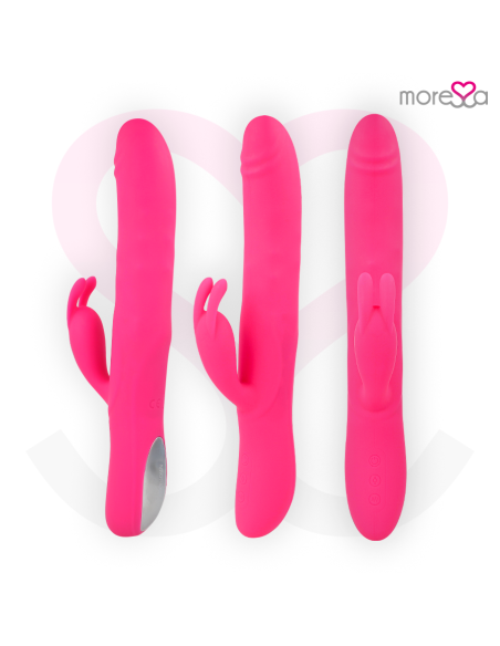 MORESSA SOMER ROTADOR PERLADO Y POTENTE VIBRACIAN SILICONA PREMIUM