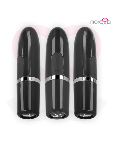 MORESSA IVY MASAJEADOR SIMULADOR LABIAL DE VIAJE NEGRO