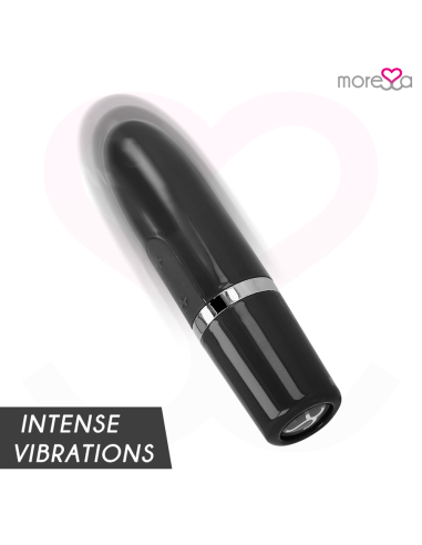 MORESSA IVY MASAJEADOR SIMULADOR LABIAL DE VIAJE NEGRO