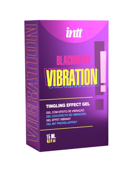 INTT RELEASES GEL VIBRADOR LIQUIDO SABOR MORA 15 ML