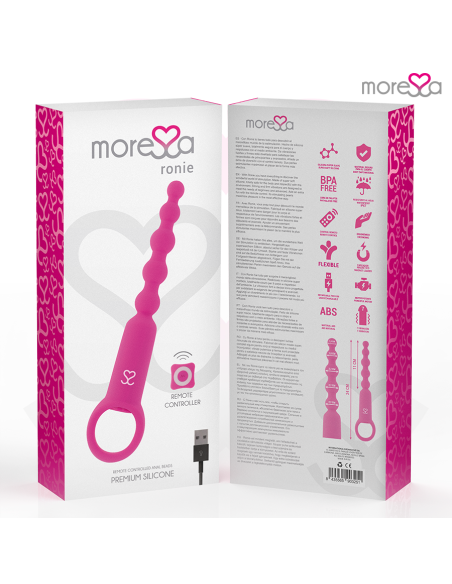 MORESSA RONIE POTENTE ROSARIO ANAL CONTROL REMOTO ROSA