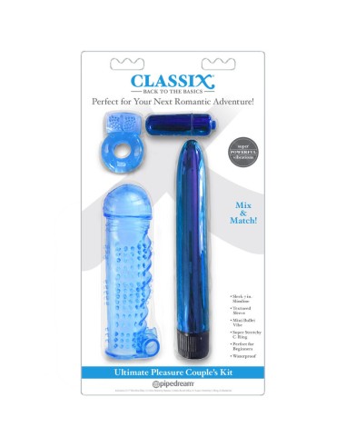 CLASSIX KIT DE PLACER PARA PAREJAS AZUL