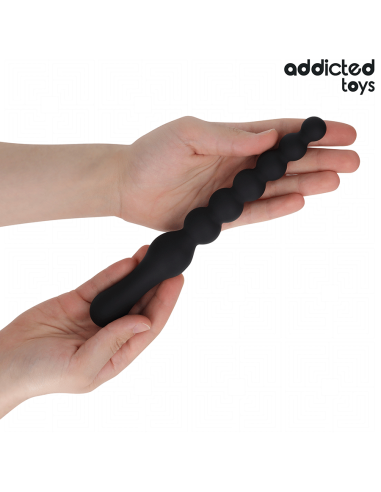 ADDICTED TOYS MASAJEADOR ANAL DOBLE SILICONA 24 CM