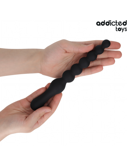 ADDICTED TOYS MASAJEADOR ANAL DOBLE SILICONA 24 CM