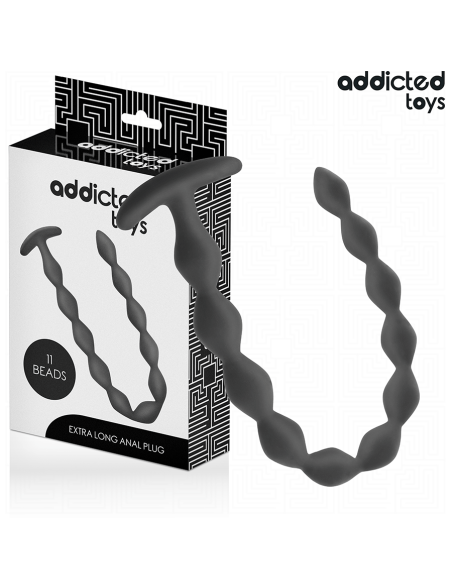 ADDICTED TOYS ROSARIO ANAL 27 CM EXTRA LARGO SILICONA