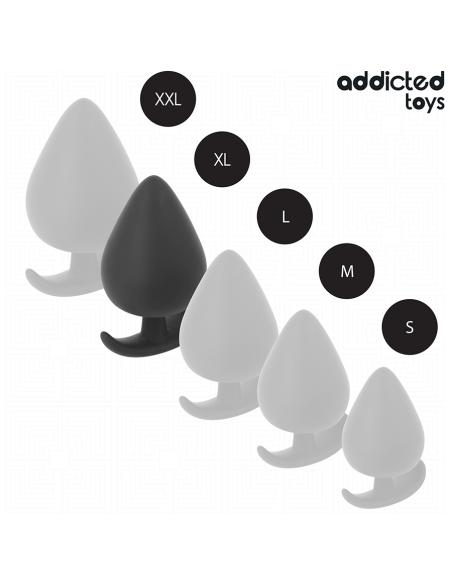 ADDICTED TOYS PLUG ANAL SILICONA TALLA XL 95 CM ADDICTED TOYS PLUG ANAL SILICONA TALLA XL 95 CM