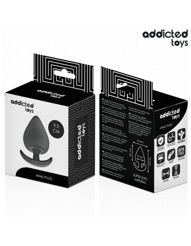 ADDICTED TOYS PLUG ANAL SILICONA TALLA XL 95 CM