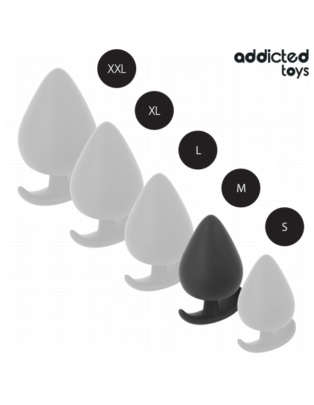 ADDICTED TOYS PLUG ANAL SILICONA TALLA M 66 CM