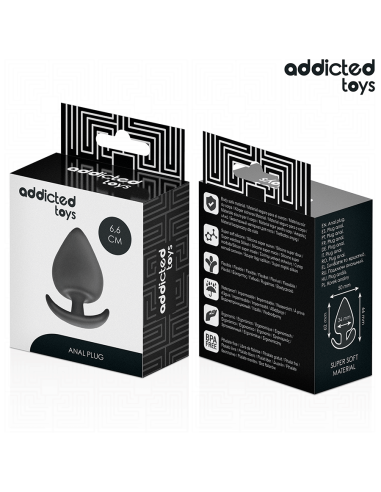 ADDICTED TOYS PLUG ANAL SILICONA TALLA M 66 CM