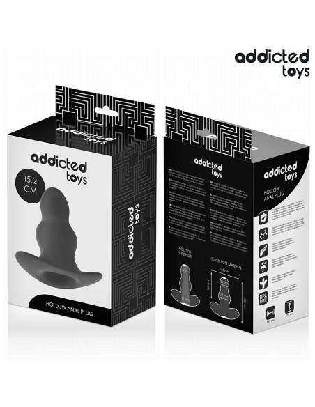 ADDICTED TOYS PLUG ANAL HUECO SILICONA TALLA XXL 152 CM ADDICTED TOYS PLUG ANAL HUECO SILICONA TALLA XXL 152 CM