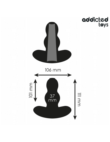 ADDICTED TOYS PLUG ANAL HUECO SILICONA TALLA L 111 CM