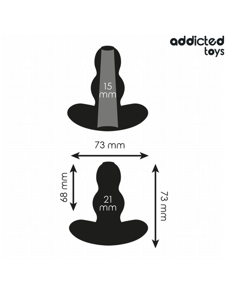 ADDICTED TOYS PLUG ANAL HUECO SILICONA TALLA S 73 CM