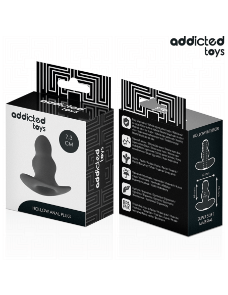 ADDICTED TOYS PLUG ANAL HUECO SILICONA TALLA S 73 CM