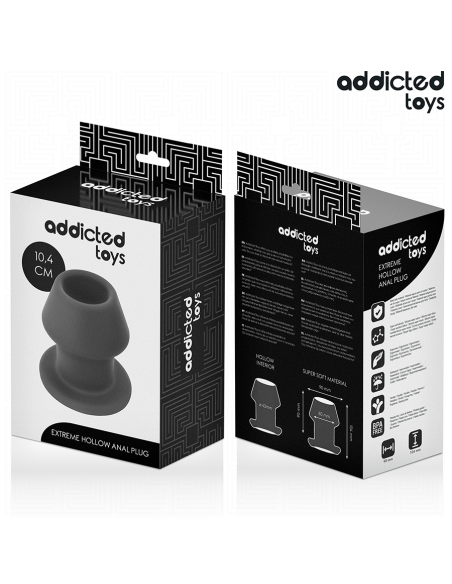 ADDICTED TOYS PLUG ANAL HUECO EXTREM SILICONA TALLA L 104 CM