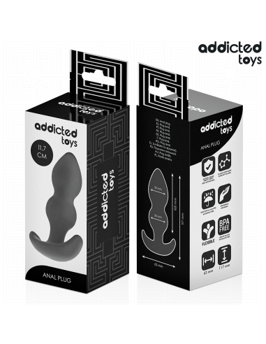 ADDICTED TOYS PLUG ANAL SILICONA TALLA L 117 CM