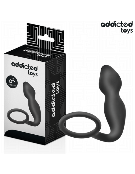 ADDICTED TOYS PLUG ANAL CON ANILLO SILICONA MODELO 2 ADDICTED TOYS PLUG ANAL CON ANILLO SILICONA MODELO 2