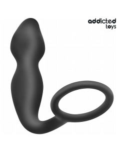 ADDICTED TOYS PLUG ANAL CON ANILLO SILICONA MODELO 2 2