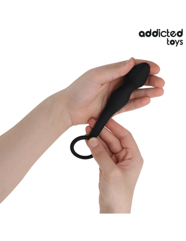ADDICTED TOYS PLUG ANAL CON ANILLO SILICONA MODELO 2