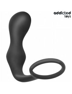 ADDICTED TOYS PLUG ANAL CON ANILLO SILICONA MODELO 3 2