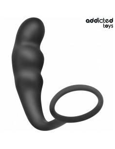 ADDICTED TOYS PLUG ANAL CON ANILLO SILICONA MODELO 4 2