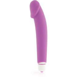 DOLCE VITA REALISTIC VIBRADOR SILICONA LILA 2