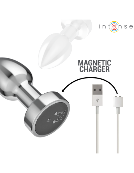 INTENSE PLUG ANAL 10 VIBRACIONES METAL CON CONTROL REMOTO S INTENSE PLUG ANAL 10 VIBRACIONES METAL CON CONTROL REMOTO S