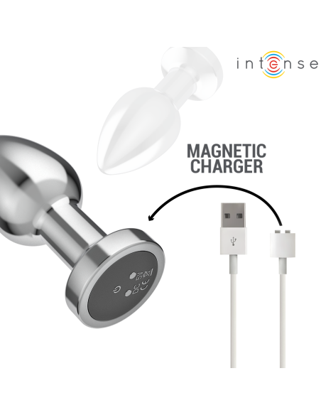 INTENSE PLUG ANAL 10 VIBRACIONES METAL CON CONTROL REMOTO M INTENSE PLUG ANAL 10 VIBRACIONES METAL CON CONTROL REMOTO M