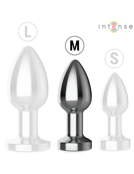 INTENSE PLUG ANAL 10 VIBRACIONES METAL CON CONTROL REMOTO M INTENSE PLUG ANAL 10 VIBRACIONES METAL CON CONTROL REMOTO M