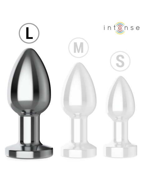 INTENSE PLUG ANAL 10 VIBRACIONES METAL CON CONTROL REMOTO L INTENSE PLUG ANAL 10 VIBRACIONES METAL CON CONTROL REMOTO L
