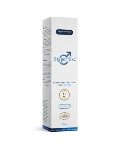 MEDICA GROUP BIGGER SIZE GEL INTIMO PARA HOMBRE 150 ML