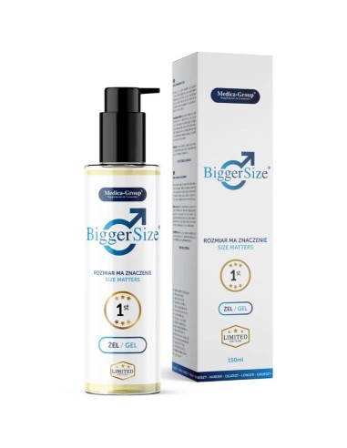 MEDICA GROUP BIGGER SIZE GEL INTIMO PARA HOMBRE 150 ML