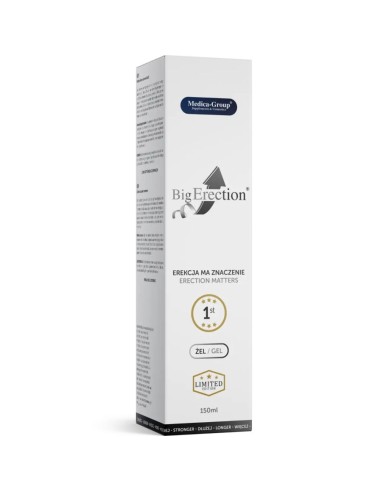 MEDICA GROUP BIG ERECTION GEL INTIMO PARA HOMBRE 150 ML