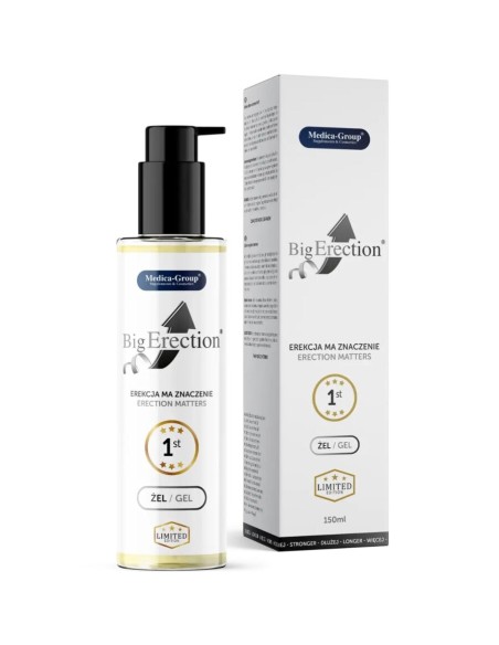 MEDICA GROUP BIG ERECTION GEL INTIMO PARA HOMBRE 150 ML
