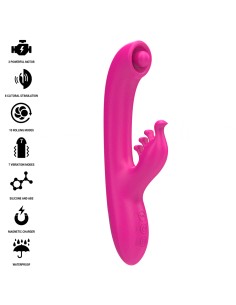 INTENSE CHRISTINA VIBRADOR MULTIFUNCIAN RABBIT 225 CM ROSA