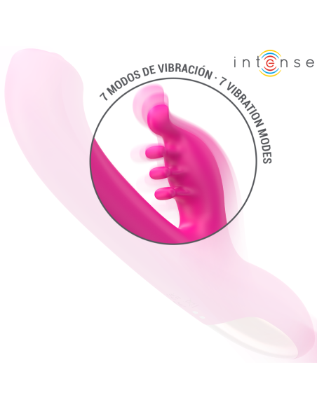 INTENSE CHRISTINA VIBRADOR MULTIFUNCIAN RABBIT 225 CM ROSA