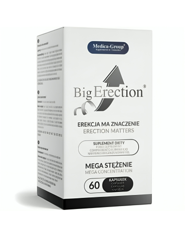 MEDICA GROUP BIG ERECTION POTENCIADOR HOMBRE 60 CAPSULAS