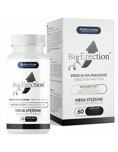 MEDICA GROUP BIG ERECTION POTENCIADOR HOMBRE 60 CAPSULAS