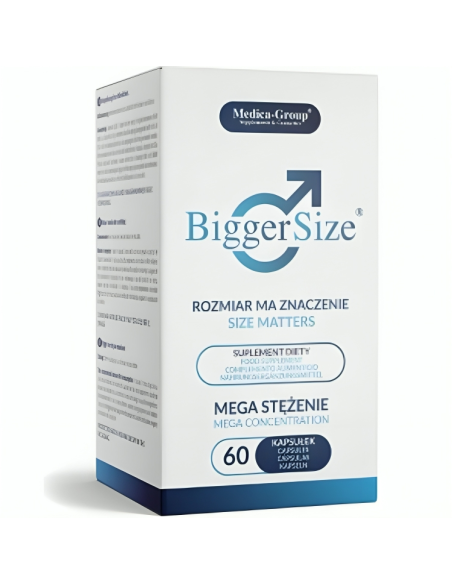MEDICA GROUP BIGGER SIZE AUMENTO PENE 60 CAPSULAS MEDICA GROUP BIGGER SIZE AUMENTO PENE 60 CAPSULAS