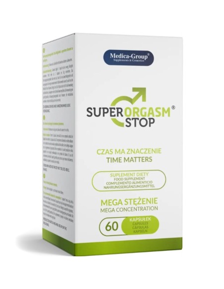 MEDICA GROUP SUPER ORGASM STOP RETARDANTE PARA HOMBRE 60 CAPSULAS