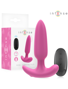 INTENSE ROSS PLUG ANAL 10 VIBRACIONES ROSA CONTROL REMOTO